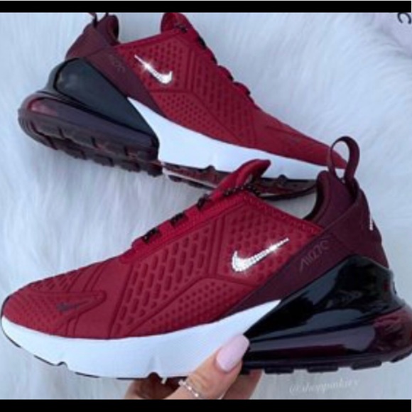 red and white nike 270s